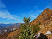 MONTE GIOCO (1366 m) da Forcella di Spettino con bel tramonto-5genn26-FOTOGALLERY